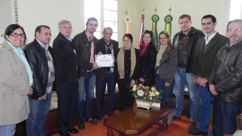 Homenagem agência FGTAS/Sine Santa Rosa