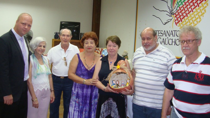 Pintura em Porongo vence concurso de Presépio