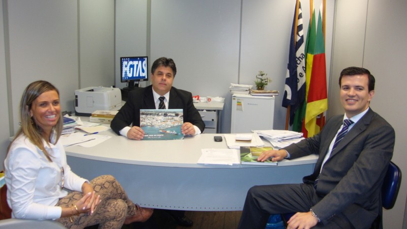 A reunião ocorreu na sede da FGTAS