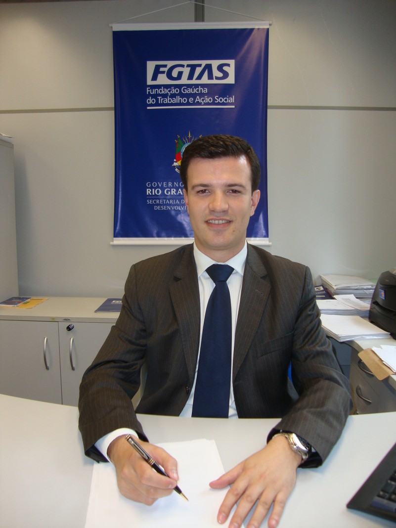 Rodrigo Ribas assume presidencia da FGTAS
