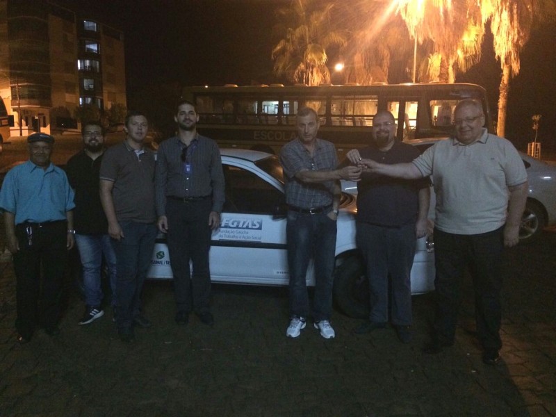 Entrega carro Agência Sarandi